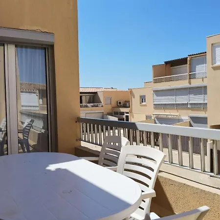 Marseillan-Plage : Appartement 2 Chambres Avec Climatisation Et Grande Terrasse - Fr-1-326-726 Apartment *