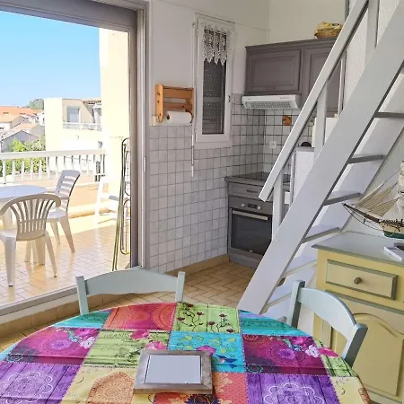 Marseillan-Plage : Appartement 2 Chambres Avec Climatisation Et Grande Terrasse - Fr-1-326-726 Apartment *